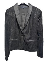 French Connection Black Sequin