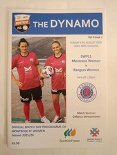 Montrose v Rangers 17.08.25 SWPL