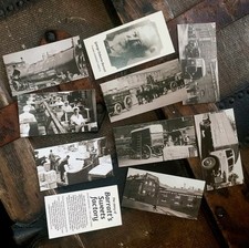 BARRATT SWEET FACTORY CONFECTIONERY TRADE CARD SET WOOD GREEN BUILDING VAN TRUCK