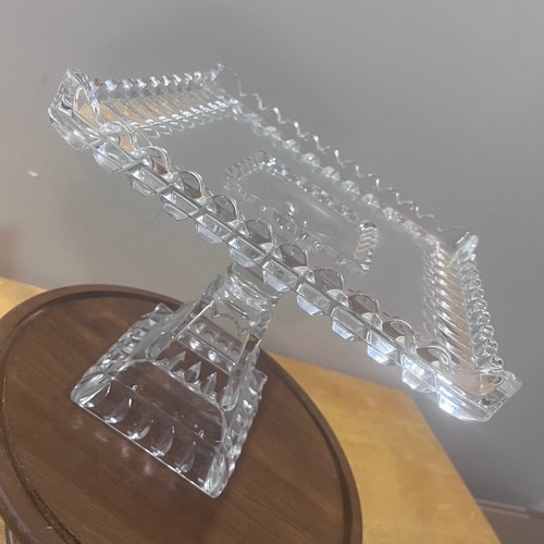 Vtg adams eapg crystal - adams, co