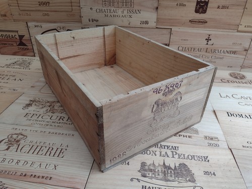 Wooden wine box - box, crate