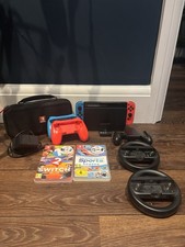 Nintendo Switch Bundle With 2 Games, Extra Accessories, Pro Controller