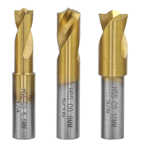 3pcs spot weld drill bits - spot, set