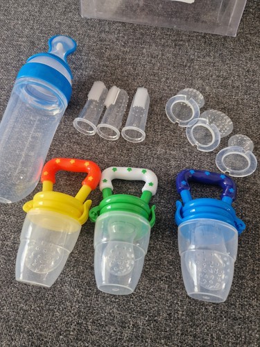 Pack baby food feeder set - food,