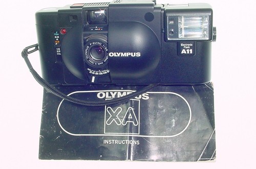 Olympus 35mm film - olympus, xa