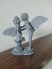 PAST TIMES VINTAGE FAIRIES KISSING FIGURINE appro x5.75" in height