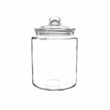 Olympia Biscotti Jar in Clear