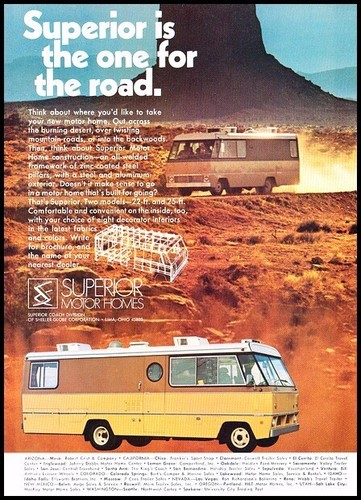 1972 superior motorhome camper - 1972,