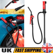 Electric Syphon Pump Battery Operated Petrol Oil Water Fuel Transfer 2.6 Gallons