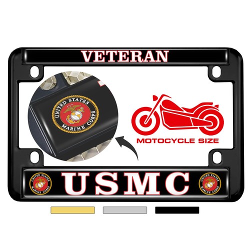 Usmc veteran motorcycle metal - veteran,