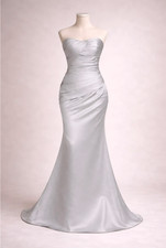 Satin Mermaid Prom Dress
