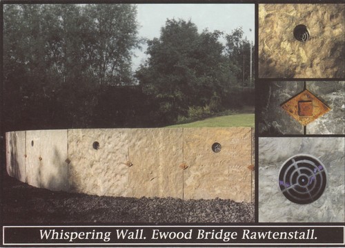 Postcard whispering wall ewood - whispering,