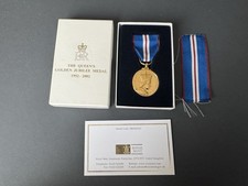 The Queen's Golden Jubilee Medal 1952-2002 Original Box Royal Mint MRM40623