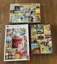 Bundle 3x jigsaws. Kellogs