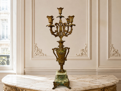 Candelabra antique french - candelabra,