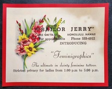 vintage sailor jerry woman