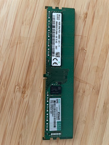 Hpe server memory 16gb 2rx8 - hp,