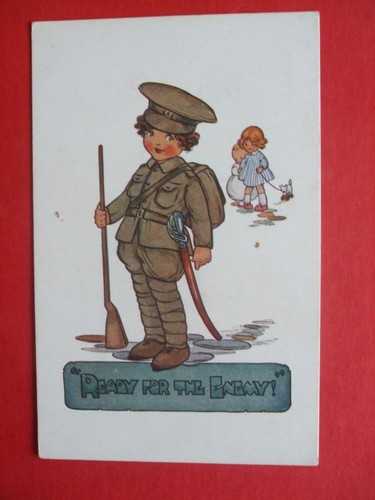 Old ww1 comic - comic, boy