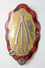 Vintage BSA Frame Headstock Badge – Original & in Nice Condition