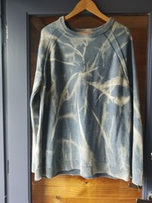 Blue and white distressed by