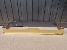 Antique Brass Fire Fender