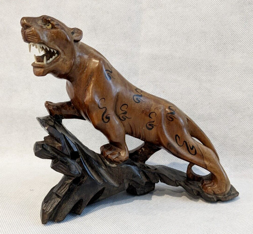 Chinese jaguar hand carved - jaguar,