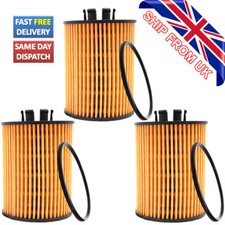 3x Engine Oil Filter For