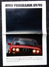 BMW Car Programme, Brochure