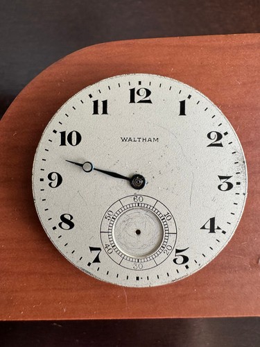 Vintage 75mm waltham pocket - 39.75mm,
