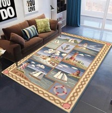 Seaside Lighthouse Boat Carpet