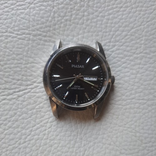 Pulsar bla k dial silver - ,