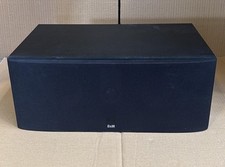 B&W HTM62 Centre Speaker Black 120W Quality Home Theatre Sound Bowers Wilkins