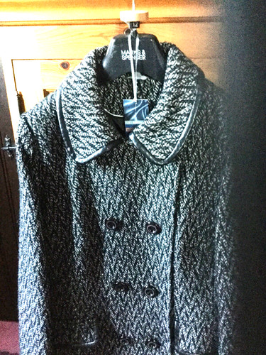 Ladies full length winter coat - winter,