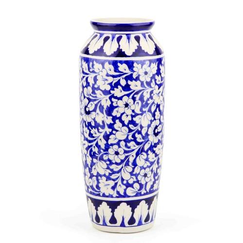 Tall flower vase handcrafed - vase,