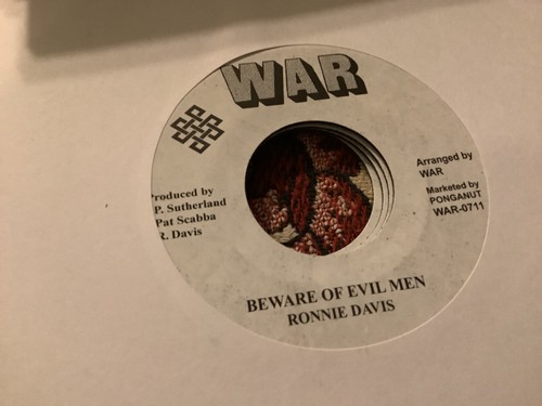 Ronnie davis beware of - beware,