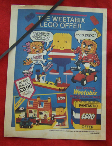 Lego weetabix offer 1994 - lego,