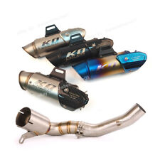 Exhaust Catalyst Mid Pipe Muffler System Modified For RC390 Duke 390 250 ADV 401