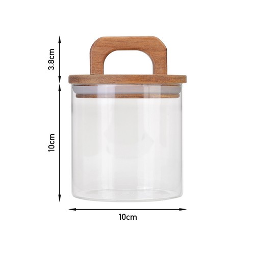 Glass storage jars dry - storage,