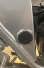 Honda CB 500 93 -02 Frame Plugs Pair LHS and RHS Honda Black…..