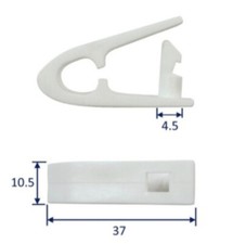 Nylon Sail/Jib Hank Clips