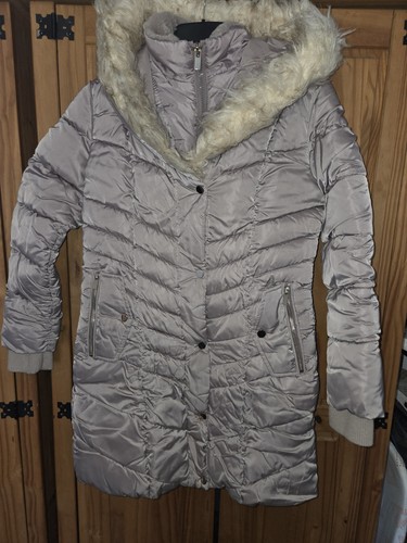 Next long hooded puffer coat - puffer,
