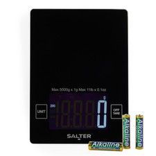 Salter High-Capacity Kitchen Scale – 10kg Capacity,Digital Display, Add & Weigh