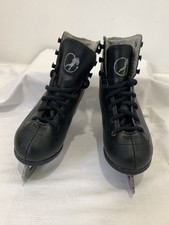 SFR Galaxy Ice Skates UK Size 13 junior - black brilliant condition skating 