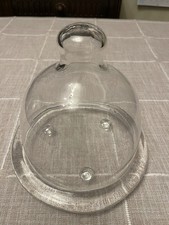 Cheese Plate With Clear Glass Dome