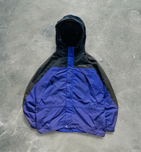 Montbell black blue goretex - &,