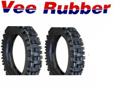 Vee Rubber Tyres Front & Rear 250-10 VRM140 FITS Honda QR50