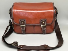 Vintage Brown Leather Camera