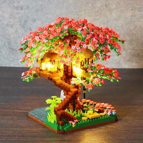 Illuminated cherry blossom - cherry,