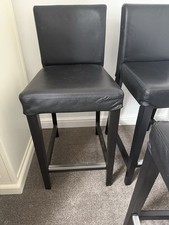 4 x IKEA Bergmund Bar Stools