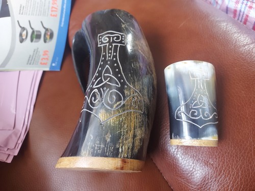 Viking culture horn tankard - culture,